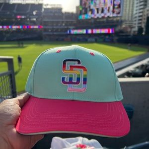 San Diego padres pride hat